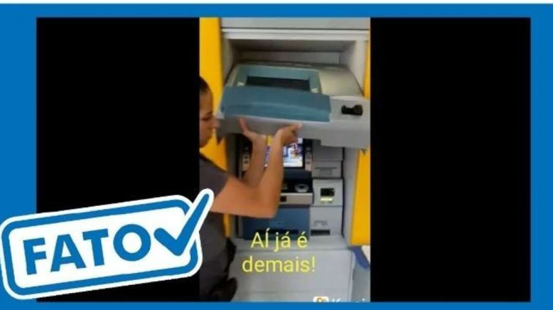 O Golpe Do Caixa Eletronico