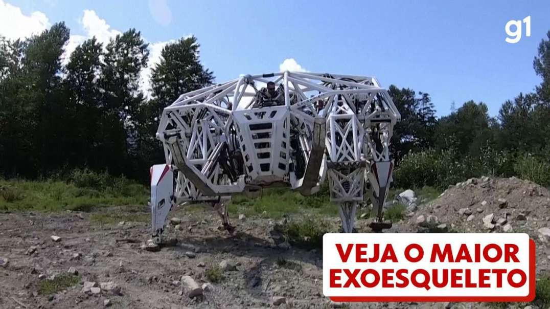 Conheça o maior exoesqueleto de quatro pernas do mundo