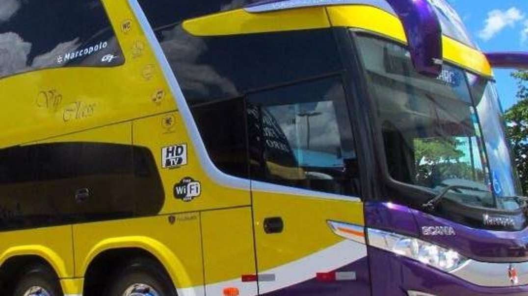 Esse ônibus de viagem FUTURISTA é o mais caro do Brasil